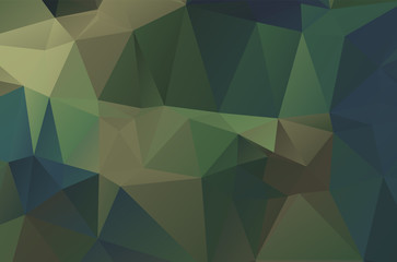 light Green geometric designs. Vector, multicolor geometric background