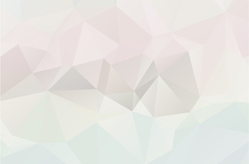 Fototapeta premium White background bright template random bright colors low poly