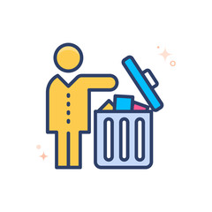 trash Vector Icon