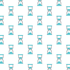 hourglass timer sand pattern background