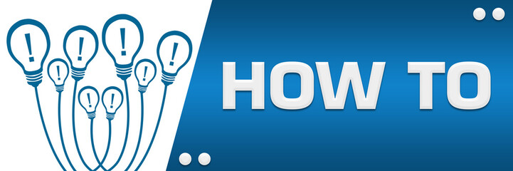 How To Blue Lines Bulbs On Top Left Horizontal 