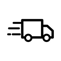 Delivery symbol. design template vector