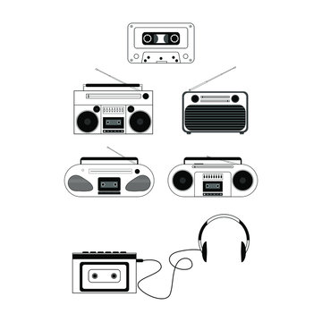 radio tape cassete