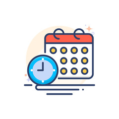 schedule Vector Icon