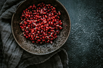 Fresh pomegranate fruit