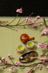 Obraz na płótnie Canvas 日本のお茶　green tea made in Japan