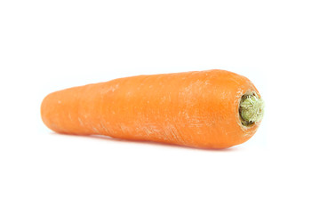 Carrots isolated on a white background.