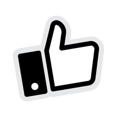 Obraz premium like symbol. design template vector