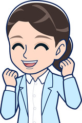 若手のビジネスウーマン