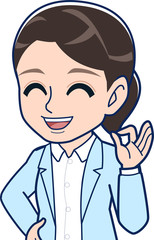 若手のビジネスウーマン