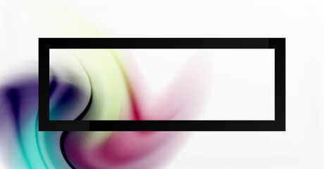 Abstract background, fluid mixing gradient liquid style colors composition. Vector Illustration For Wallpaper, Banner, Background, Card, Book Illustration, landing page