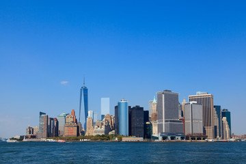Fototapeta na wymiar New York: Lower Manhattan