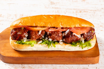 ミートボールサンドウィッチ　American Meatball Sandwich