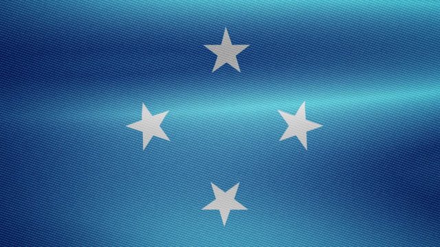 flag of  micronesia