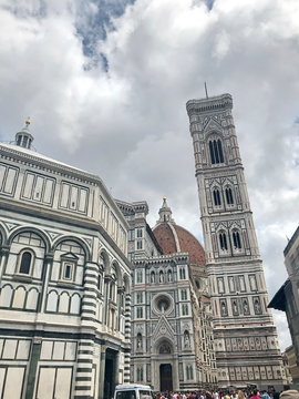 The architectural grandeur, as well as the beauty of sculptural compositions, wall paintings, and iconic cathedrals and temples of the Medici family.