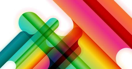 Abstract liquid lines geometric background