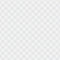 Seamless pattern with transparency grid. Abstract grey squares cell sheet