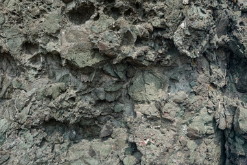 Close up rock texture background, natural surface. Background on theme geology with copy space