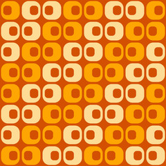 Mid century geometric retro design. Timeless seamless pattern.
