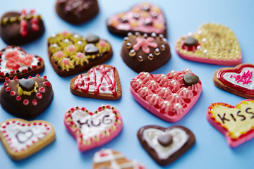 Polymer clay made sugar cookies icing 