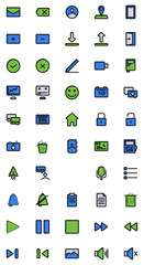 This is a communication design theme icon that is second, this design icon is suitable for the purpose of making communication-themed website applications
