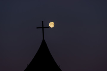cross in the sky