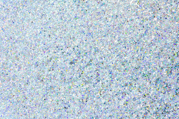 Obraz premium Shiny silver glitter textured background