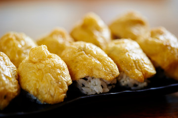 Fried Tofu Rice Balls