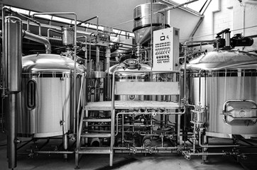Cuve de fermentation brasserie
