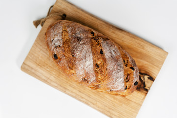 rustic raisin wholewheat bread
