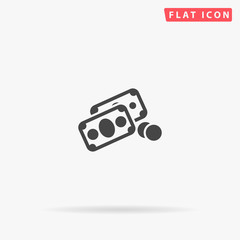 Money flat vector icon