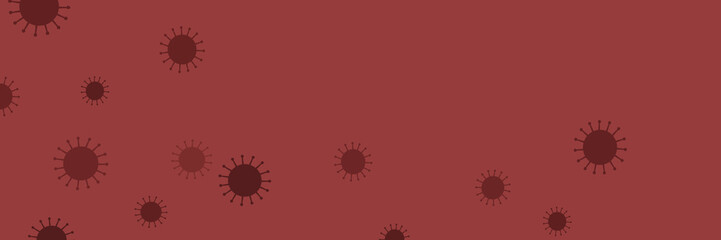 Virus background material　ウイルスの背景素材