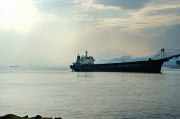 boat on the river © yajuan tang