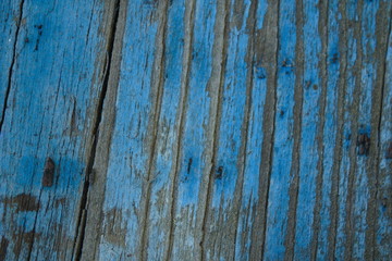 drewniana niebieska deska vintage