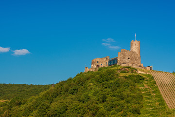 Fototapeta na wymiar Landshut Castle on the Moselle