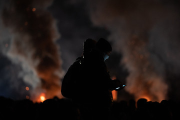 Fototapeta premium independentismo catalan