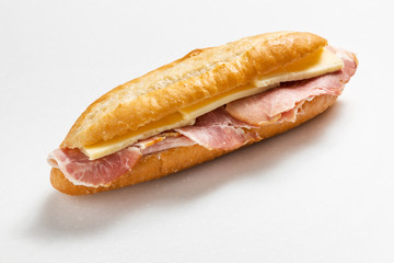 ハムとチーズのサンドイッチ　 ham and cheese sandwich 