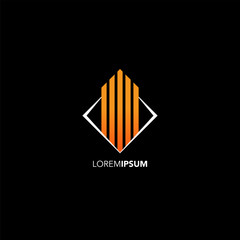 simple logo house company building-06