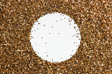 Gold shine glitter background texture
