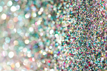 Shiny colorful glitter festive background