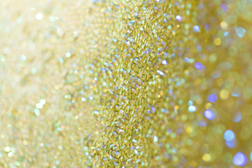 Sparkly green glitter background texture
