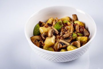 chicken with mushrooms