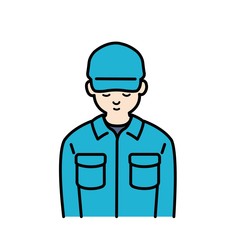 現場作業員のイラスト