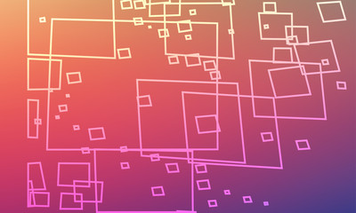 Blur background transparent rectangles abstract color illustration
