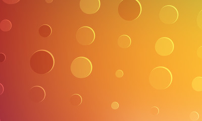 Pastel color vector abstract circle background illustration