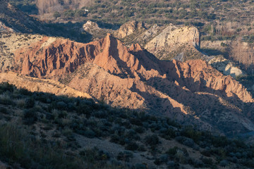 Landscapes near Ugijar (Spain)

