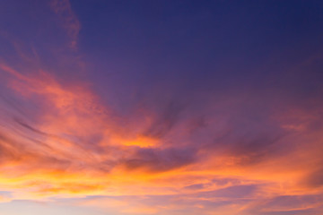 sunset sky background