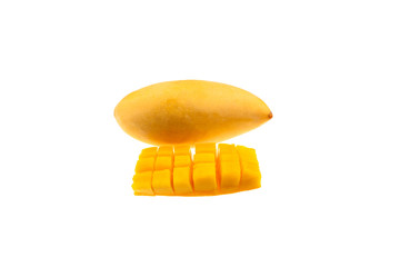 "name-doc-mai" mango isolated in white background.