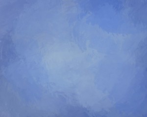 Abstract Watercolor background with blue blurred