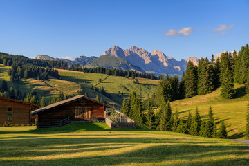 paesaggio all'Alpe di Siusi, Trentino Alto Adige